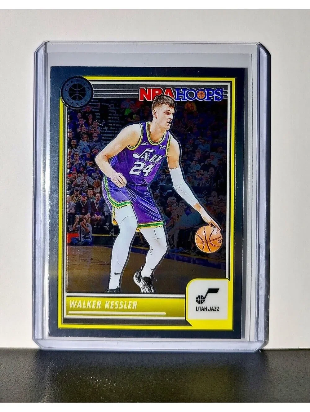 Walker Kessler 2023-24 Panini Premium Stock NBA Hoops #173 Card Utah Jazz